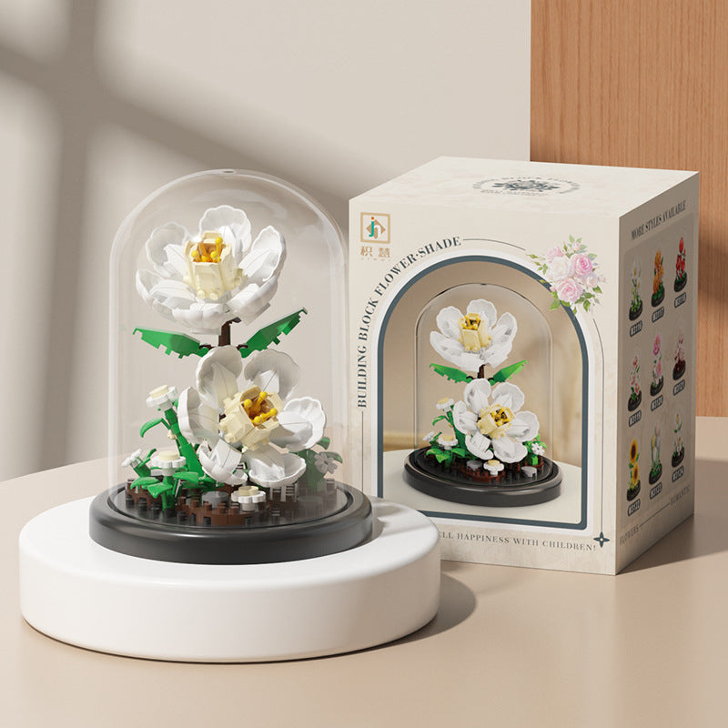 Bloques Florales Compatible con Lego | Set 100–200 Piezas | Niños 7–14 años