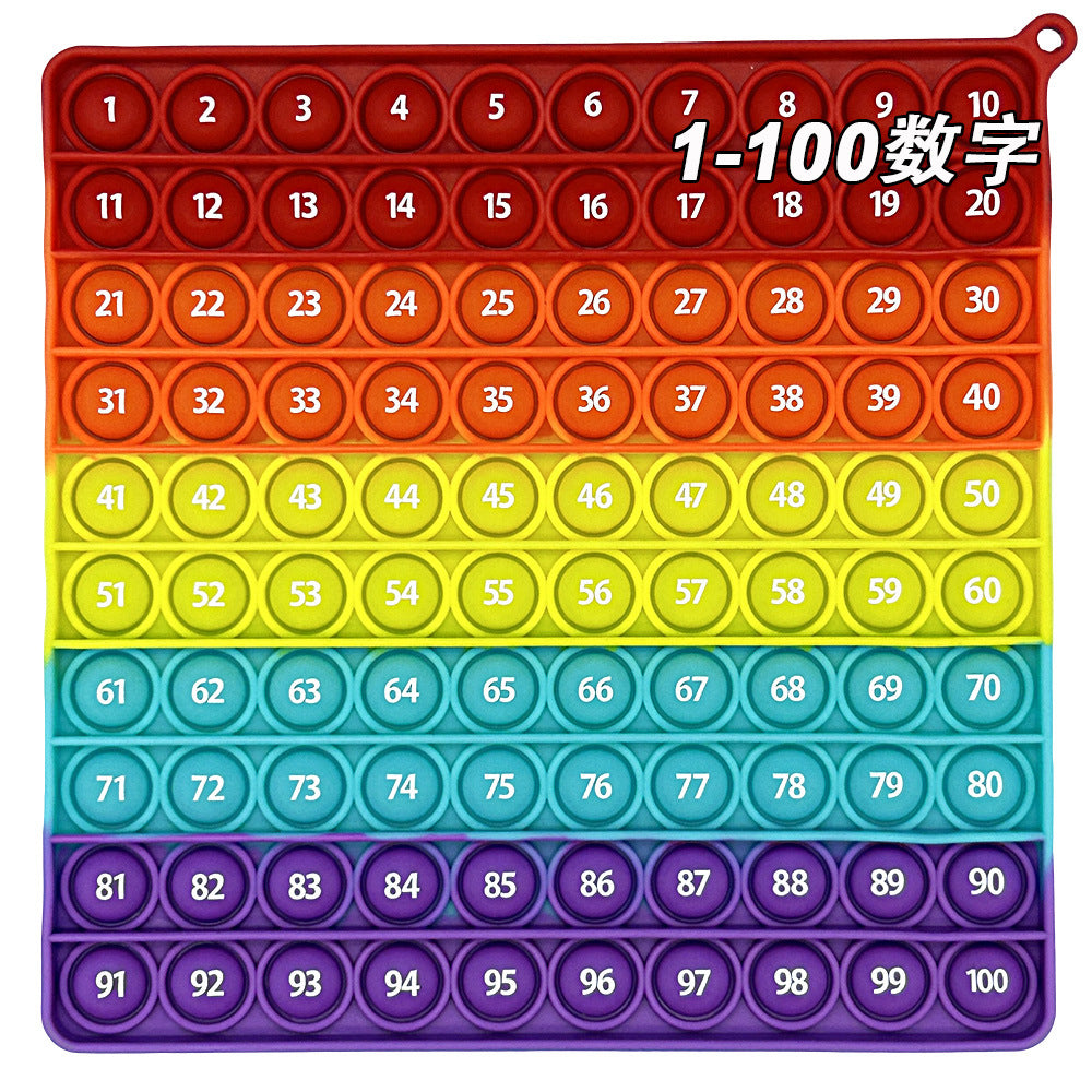 Tablero Silicona Burbujas Matemáticas 20cm Juguete Educativo 3–6 años | ToyLab