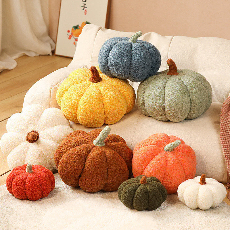 Cojín Calabaza Halloween Peluche Kawaii | Almohada Decorativa | ToyLab