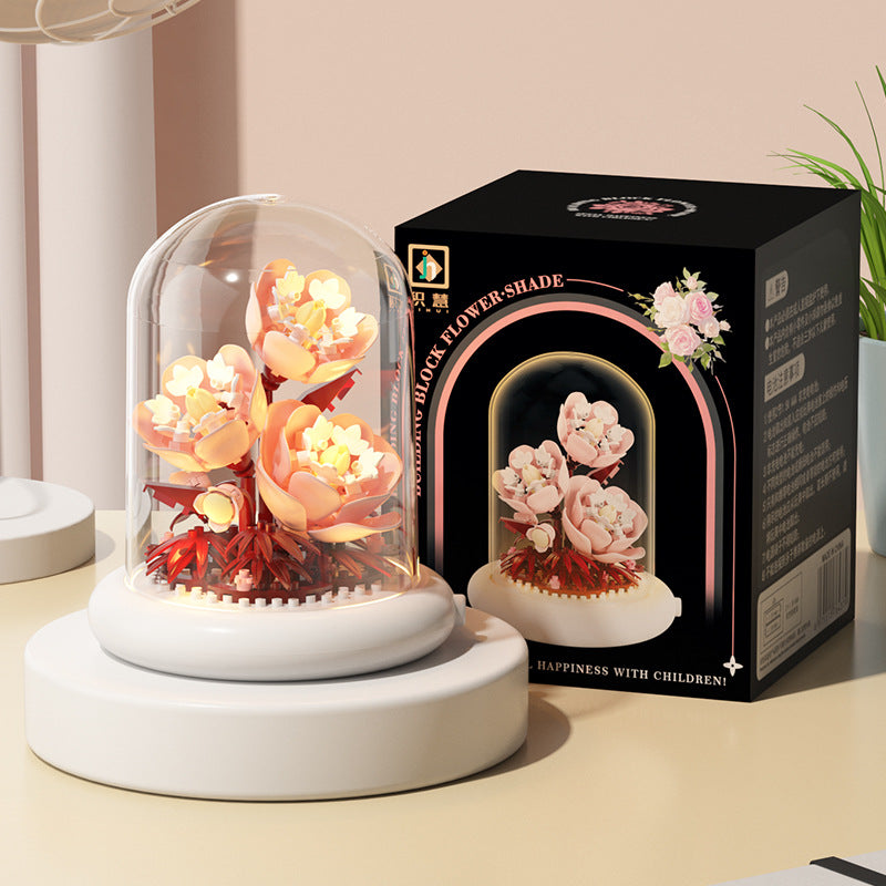 Bloques Florales Compatible con Lego | Set 100–200 Piezas | Niños 7–14 años
