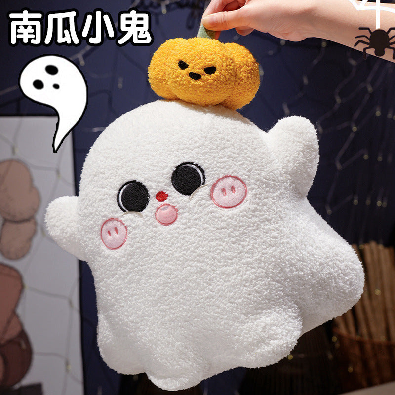 Muñeco Calabaza Halloween – Cojín Peluche Fantasma Duende