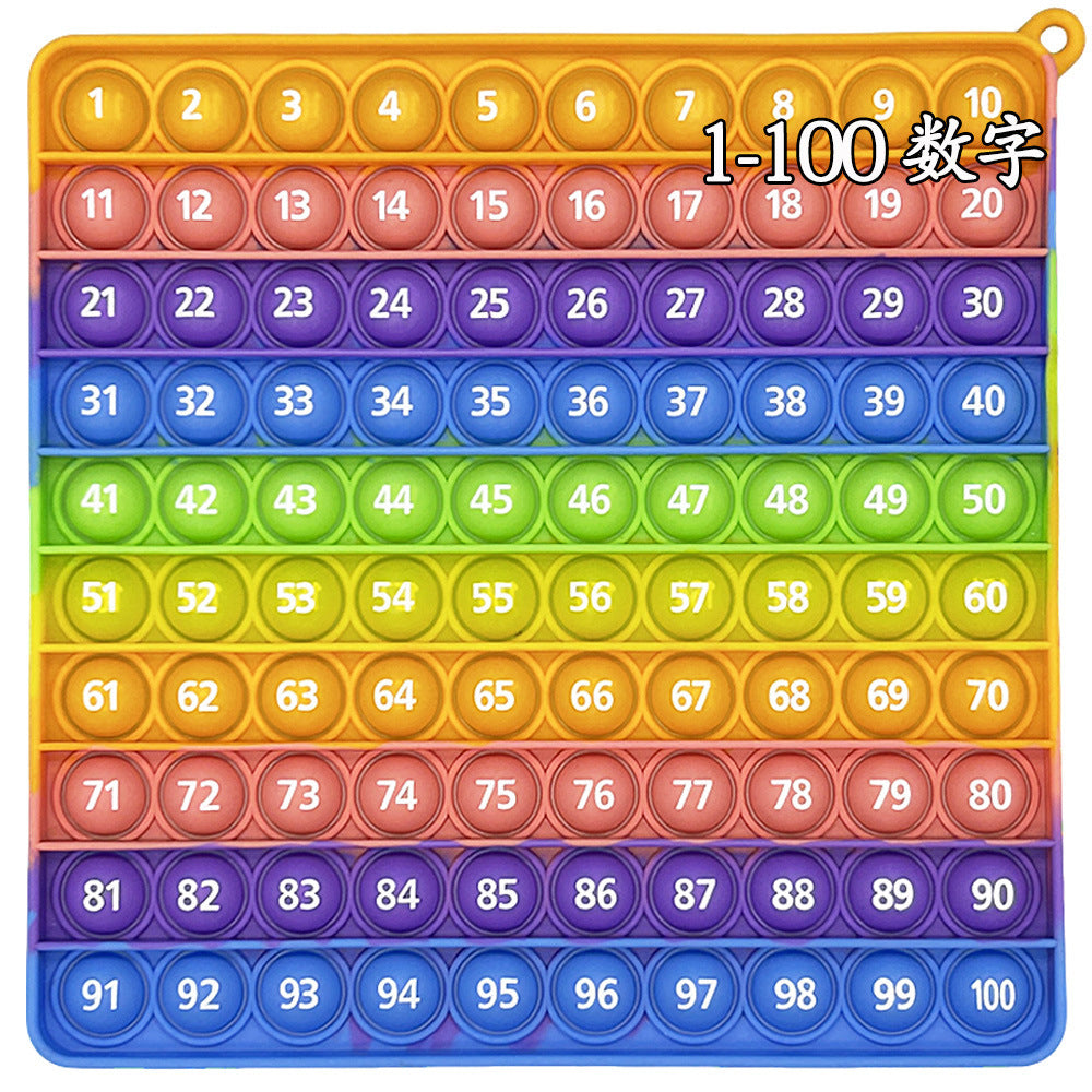 Tablero Silicona Burbujas Matemáticas 20cm Juguete Educativo 3–6 años | ToyLab