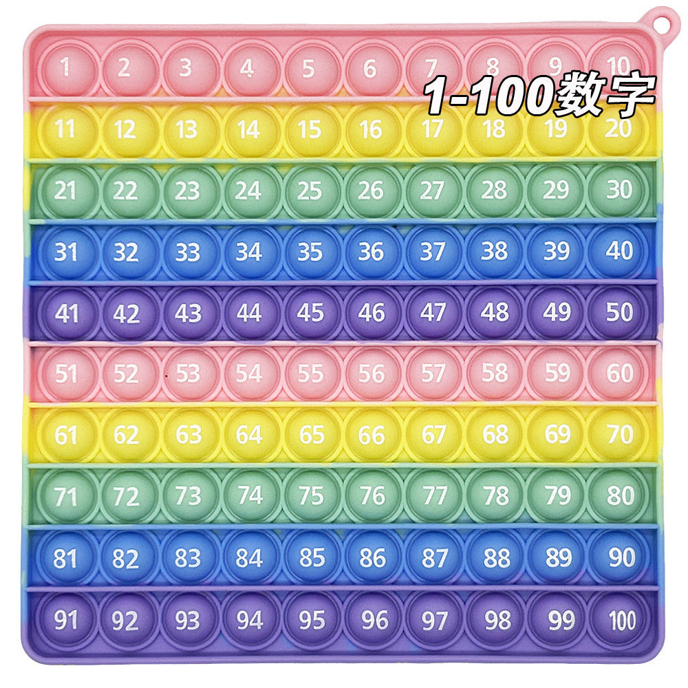 Tablero Silicona Burbujas Matemáticas 20cm Juguete Educativo 3–6 años | ToyLab