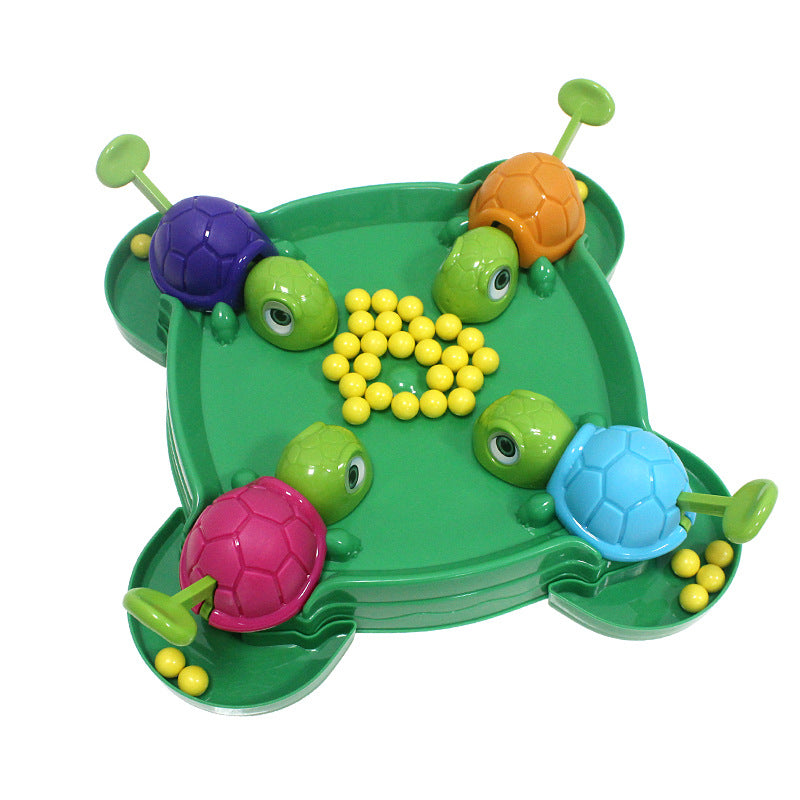Juego de Mesa Tortuga Come Bolitas | Interactivo Familiar | 36–108 Bolitas
