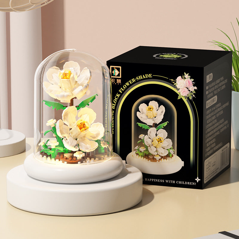 Bloques Florales Compatible con Lego | Set 100–200 Piezas | Niños 7–14 años