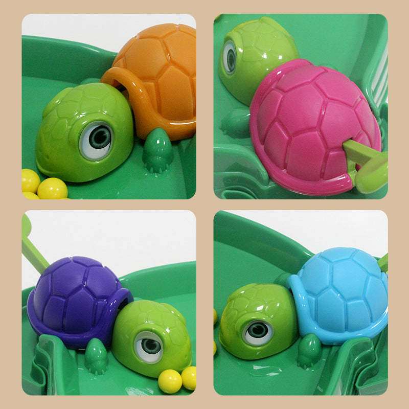 Juego de Mesa Tortuga Come Bolitas | Interactivo Familiar | 36–108 Bolitas