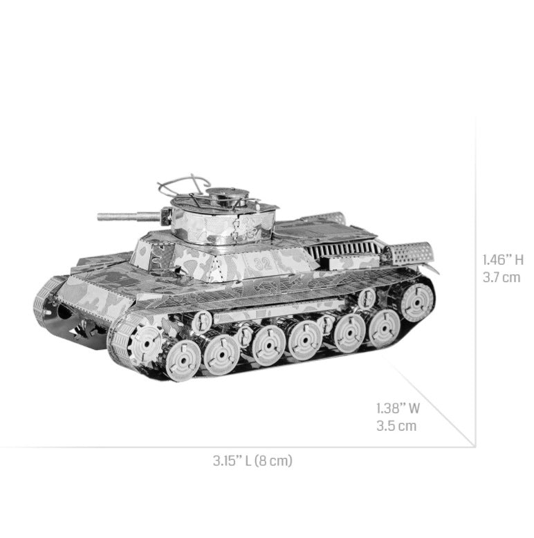 Puzzle 3D Metal Tanque DIY | Maqueta Adultos y Jóvenes | Varios Modelos