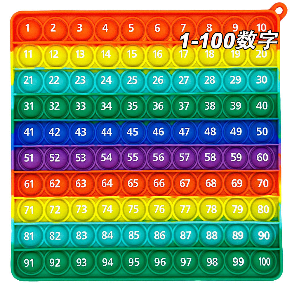 Tablero Silicona Burbujas Matemáticas 20cm Juguete Educativo 3–6 años | ToyLab