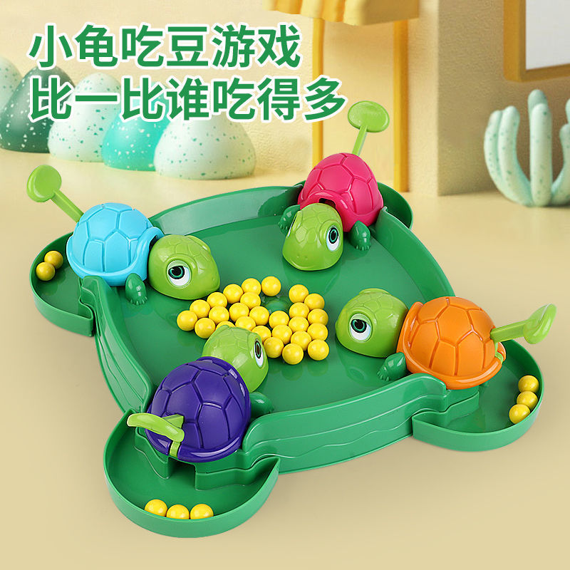 Juego de Mesa Tortuga Come Bolitas | Interactivo Familiar | 36–108 Bolitas