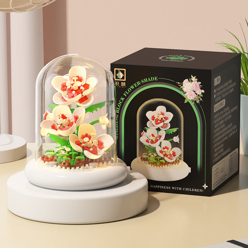 Bloques Florales Compatible con Lego | Set 100–200 Piezas | Niños 7–14 años