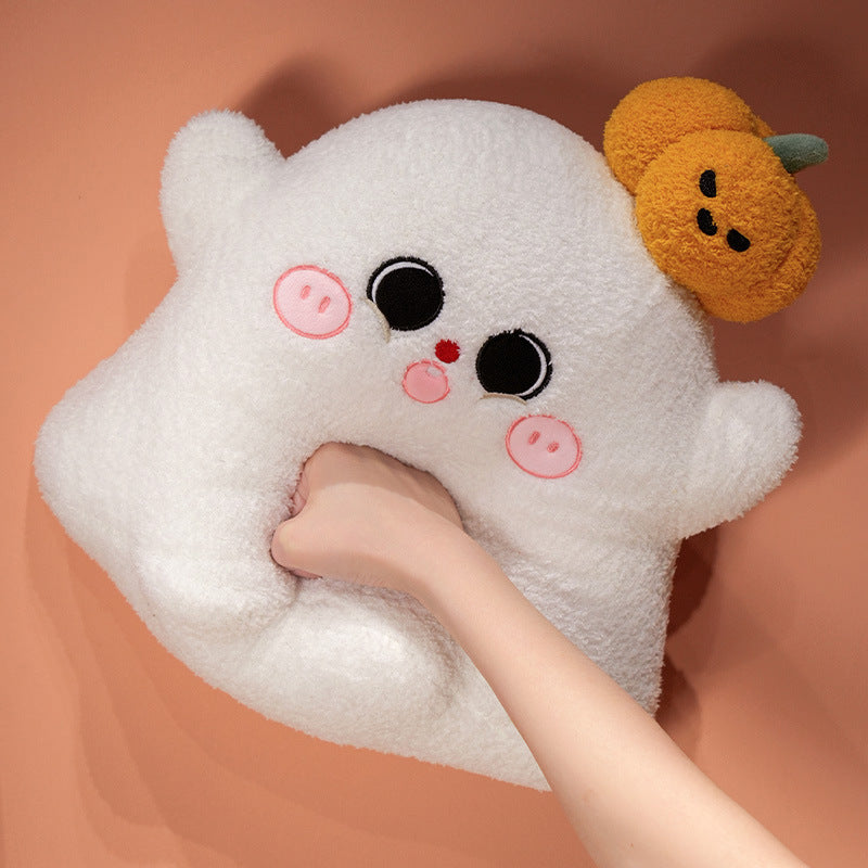 Muñeco Calabaza Halloween – Cojín Peluche Fantasma Duende