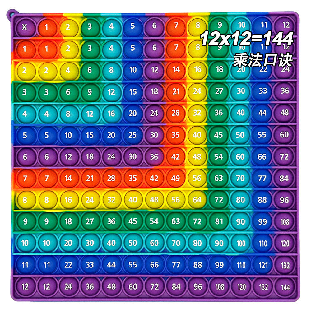 Tablero Silicona Burbujas Matemáticas 20cm Juguete Educativo 3–6 años | ToyLab