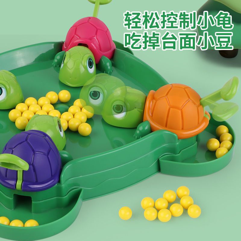 Juego de Mesa Tortuga Come Bolitas | Interactivo Familiar | 36–108 Bolitas