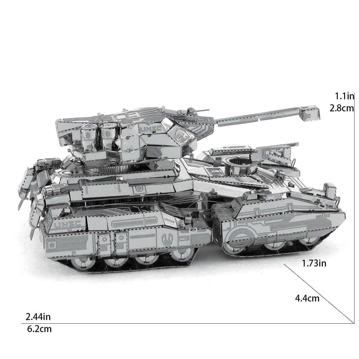 Puzzle 3D Metal Tanque DIY | Maqueta Adultos y Jóvenes | Varios Modelos