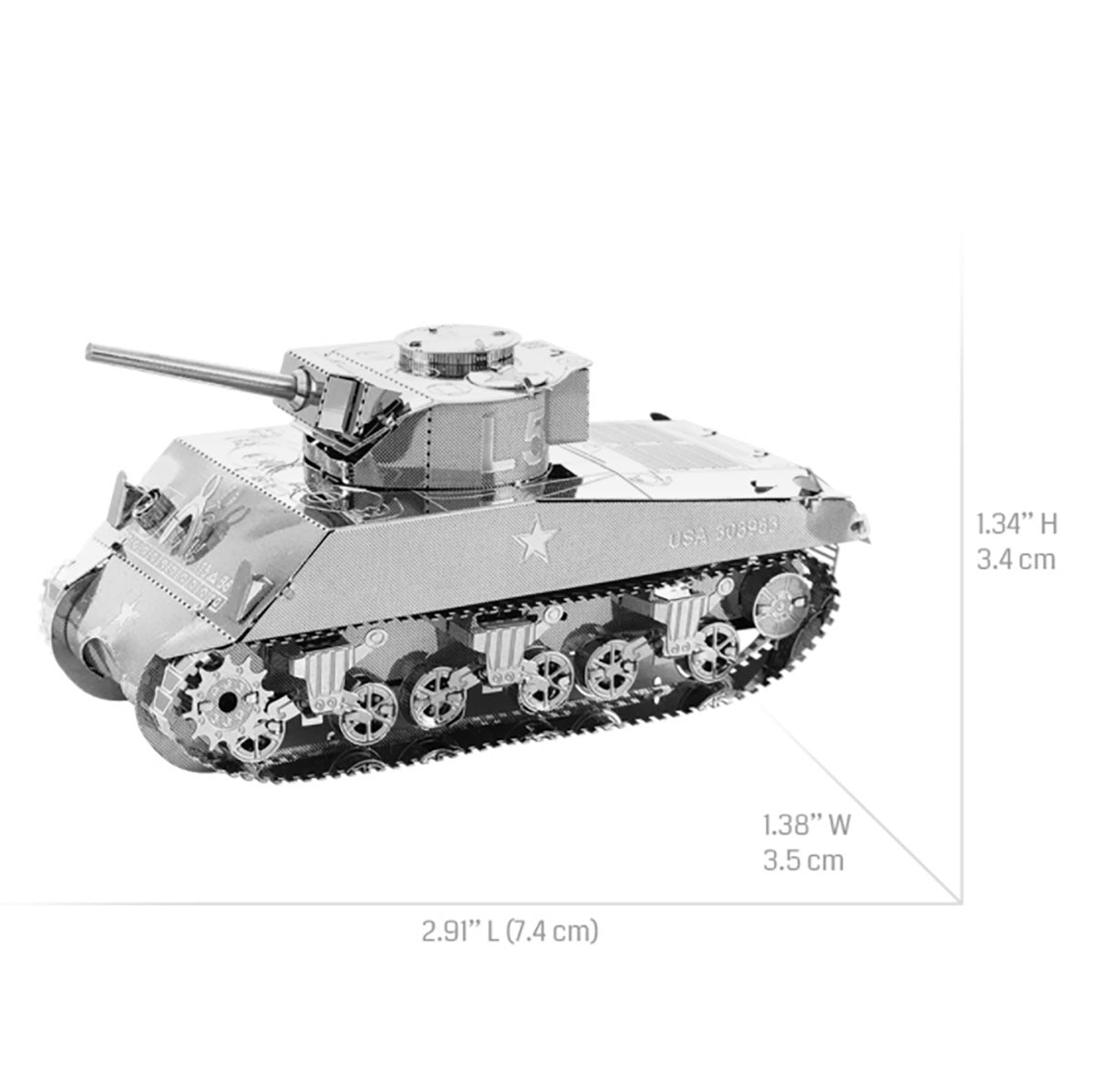 Puzzle 3D Metal Tanque DIY | Maqueta Adultos y Jóvenes | Varios Modelos
