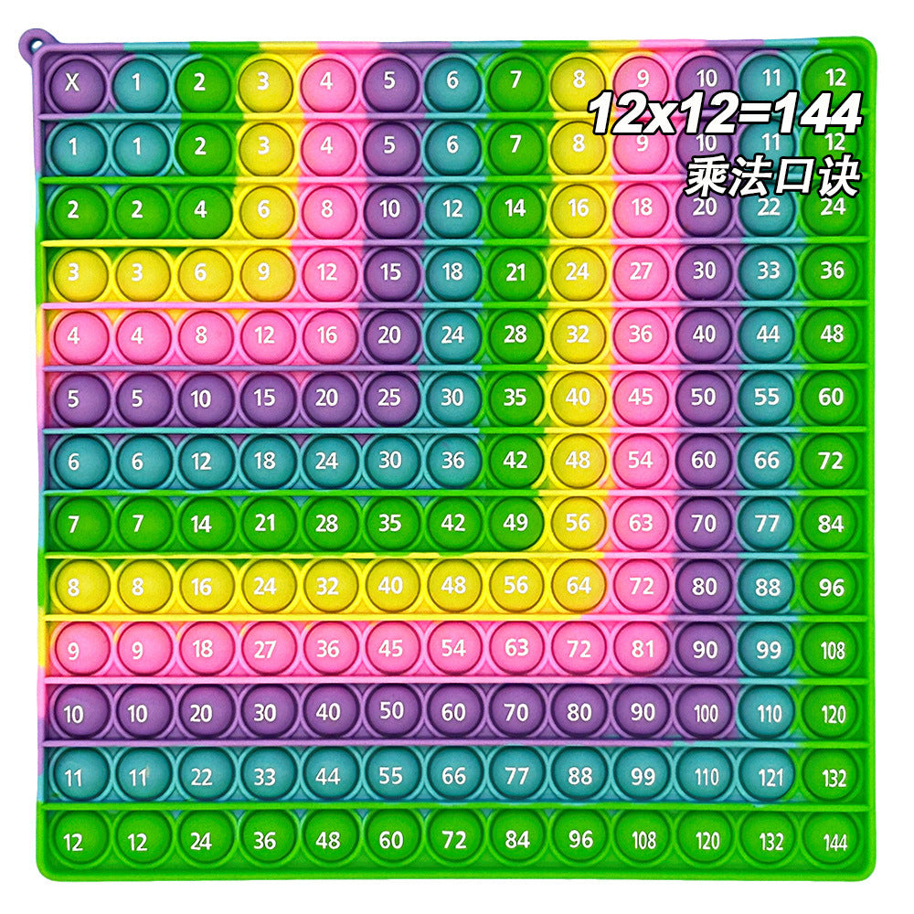 Tablero Silicona Burbujas Matemáticas 20cm Juguete Educativo 3–6 años | ToyLab