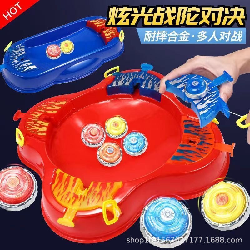 Peonza Gyro de Batalla con Luz | Juguete Interactivo Niños 4–6 años