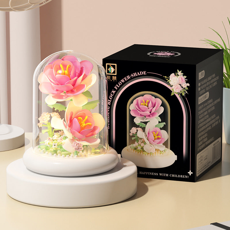 Bloques Florales Compatible con Lego | Set 100–200 Piezas | Niños 7–14 años
