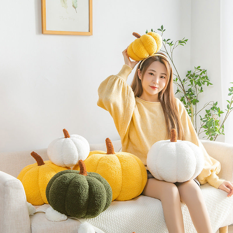 Cojín Calabaza Halloween Peluche Kawaii | Almohada Decorativa | ToyLab