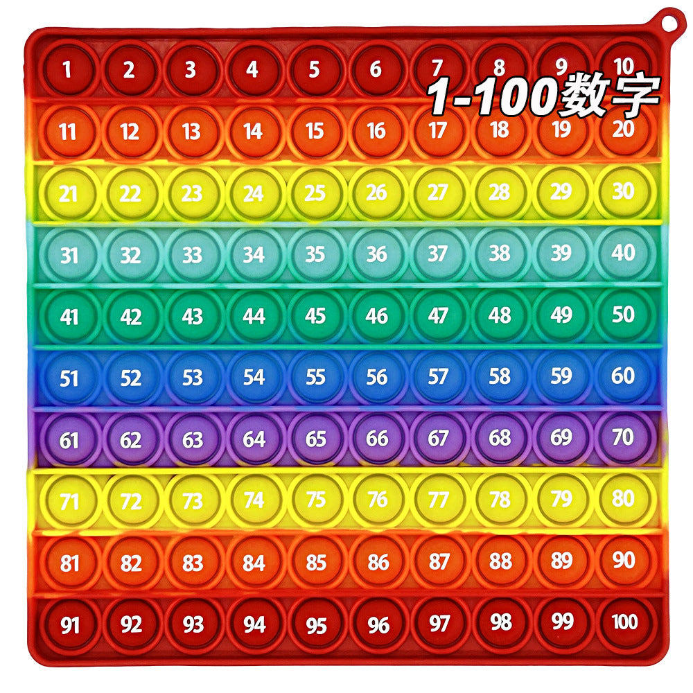 Tablero Silicona Burbujas Matemáticas 20cm Juguete Educativo 3–6 años | ToyLab
