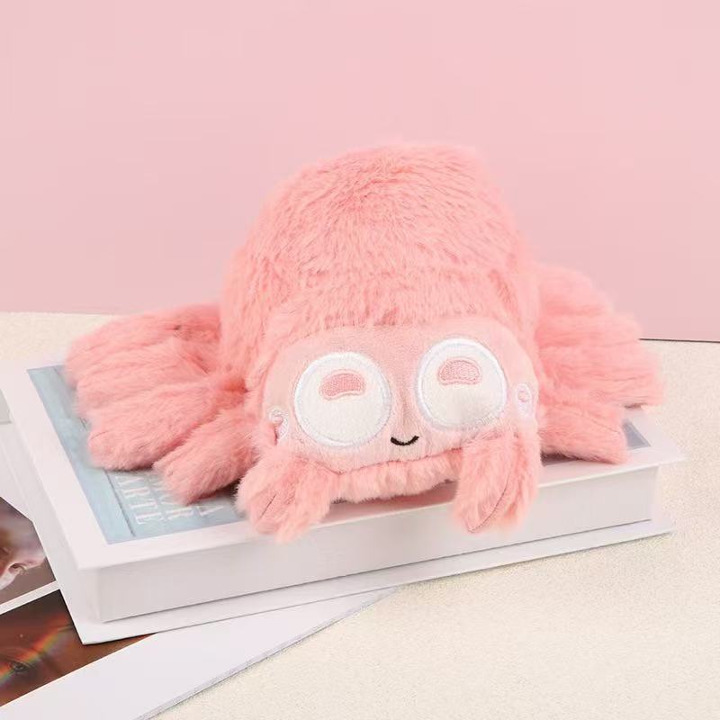 Muñeco Araña Halloween – Peluche Decorativo con Tela de Araña