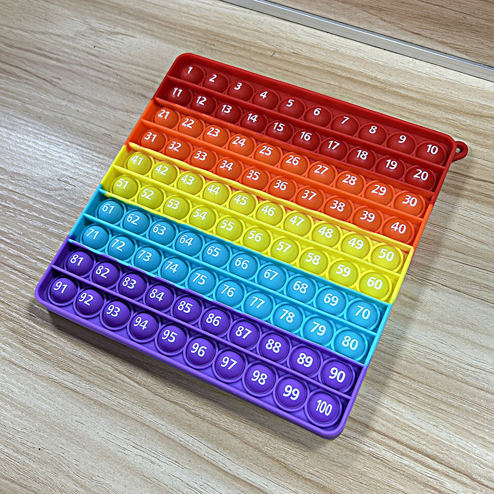 Tablero Silicona Burbujas Matemáticas 20cm Juguete Educativo 3–6 años | ToyLab