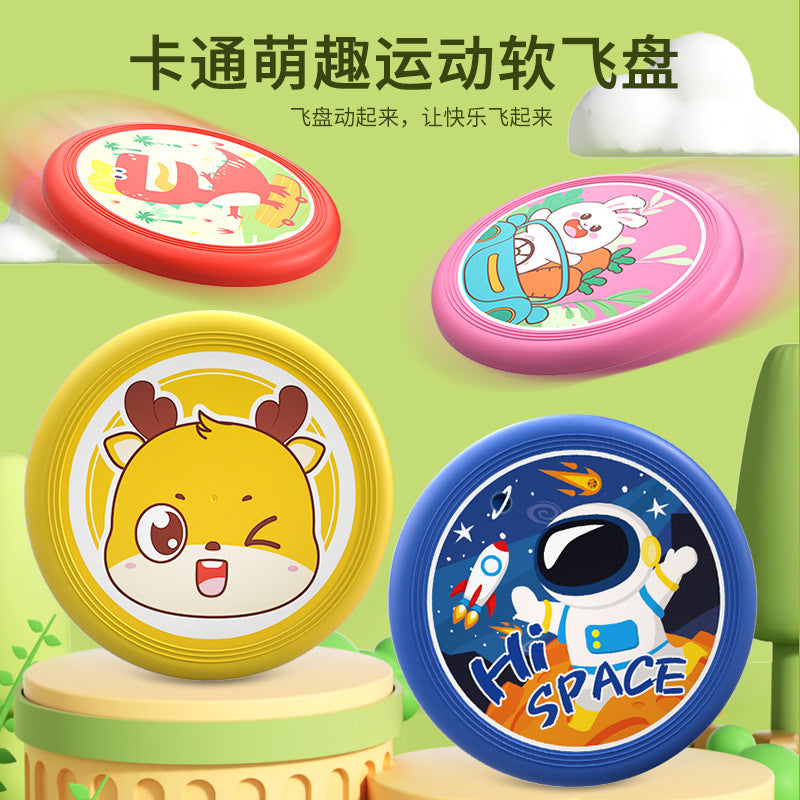 Frisbee Blando Niños Diseños Animales Juguete Exterior | ToyLab