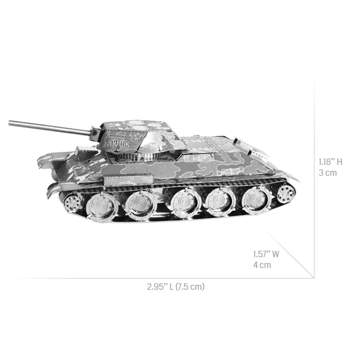Puzzle 3D Metal Tanque DIY | Maqueta Adultos y Jóvenes | Varios Modelos