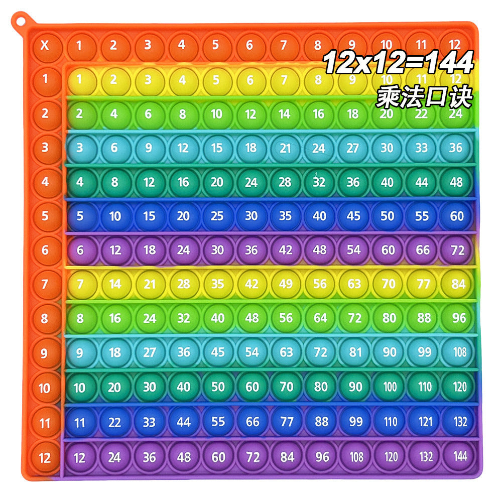 Tablero Silicona Burbujas Matemáticas 20cm Juguete Educativo 3–6 años | ToyLab