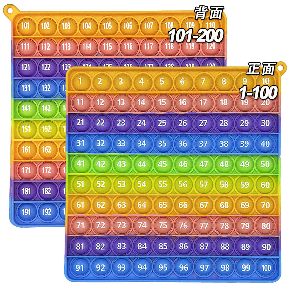 Tablero Silicona Burbujas Matemáticas 20cm Juguete Educativo 3–6 años | ToyLab