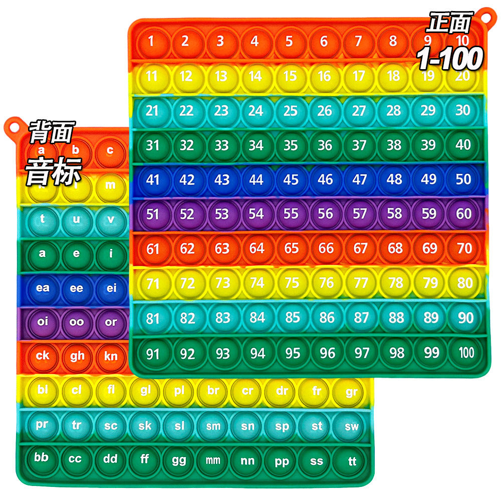 Tablero Silicona Burbujas Matemáticas 20cm Juguete Educativo 3–6 años | ToyLab
