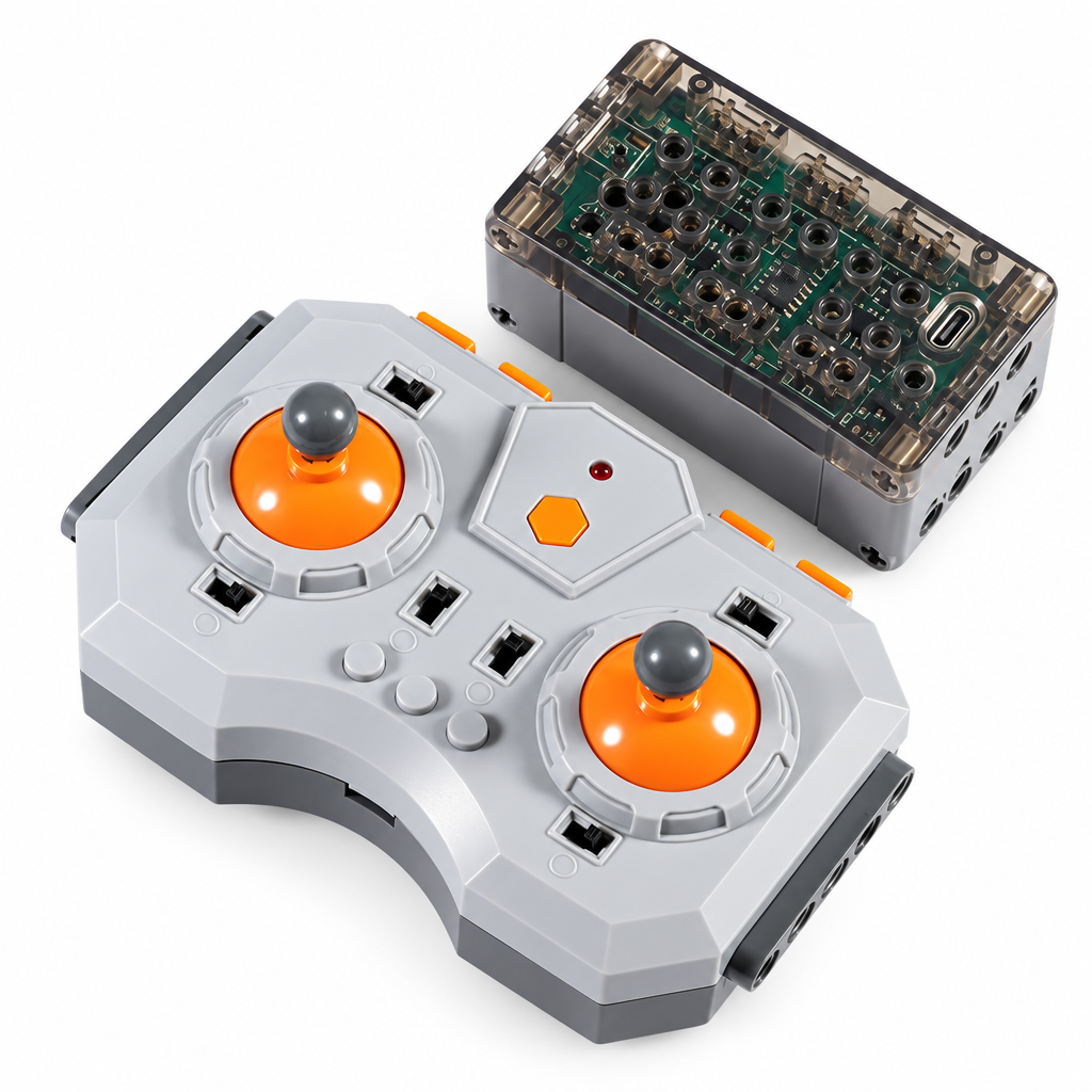 Bloques STEM con Motor y App Programación Niños Compatible Lego ToyLab